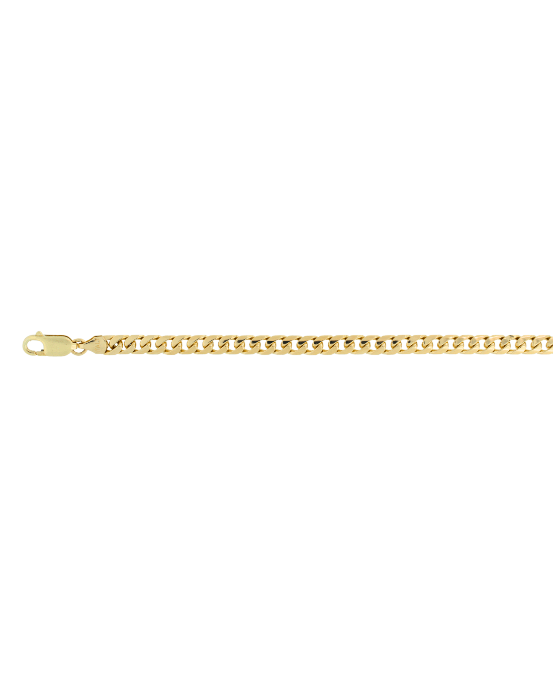 9CT Y/G CURB 5.00mm/21cm